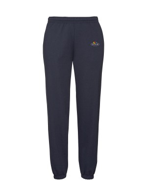 Plain Vintage classic jog pants with small logo print Jog pants Fruit of the Loom 280 GSM